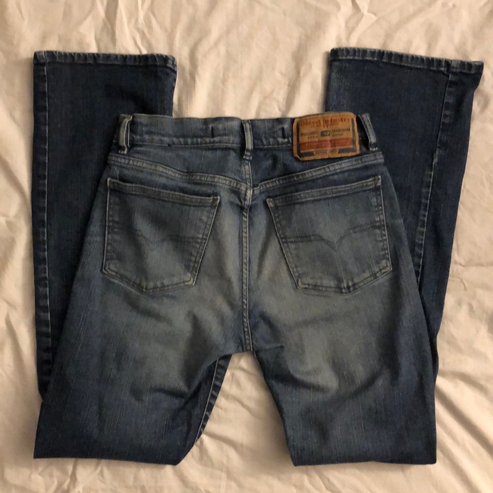 Diesel straight- leg jeans, size 30